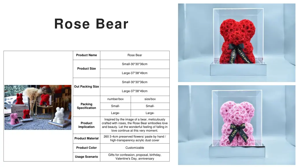 rose bear