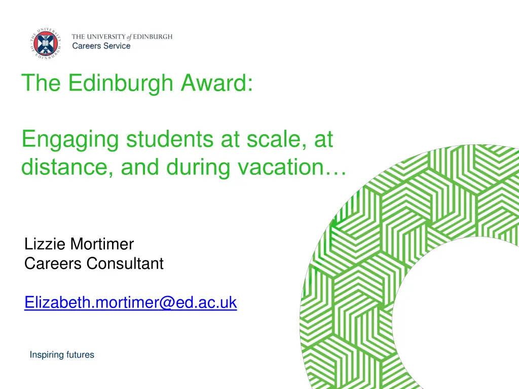 the edinburgh award
