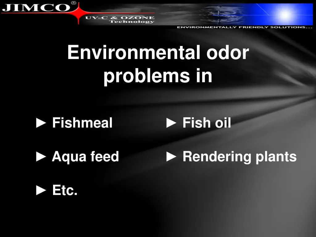 environmental odor problems in