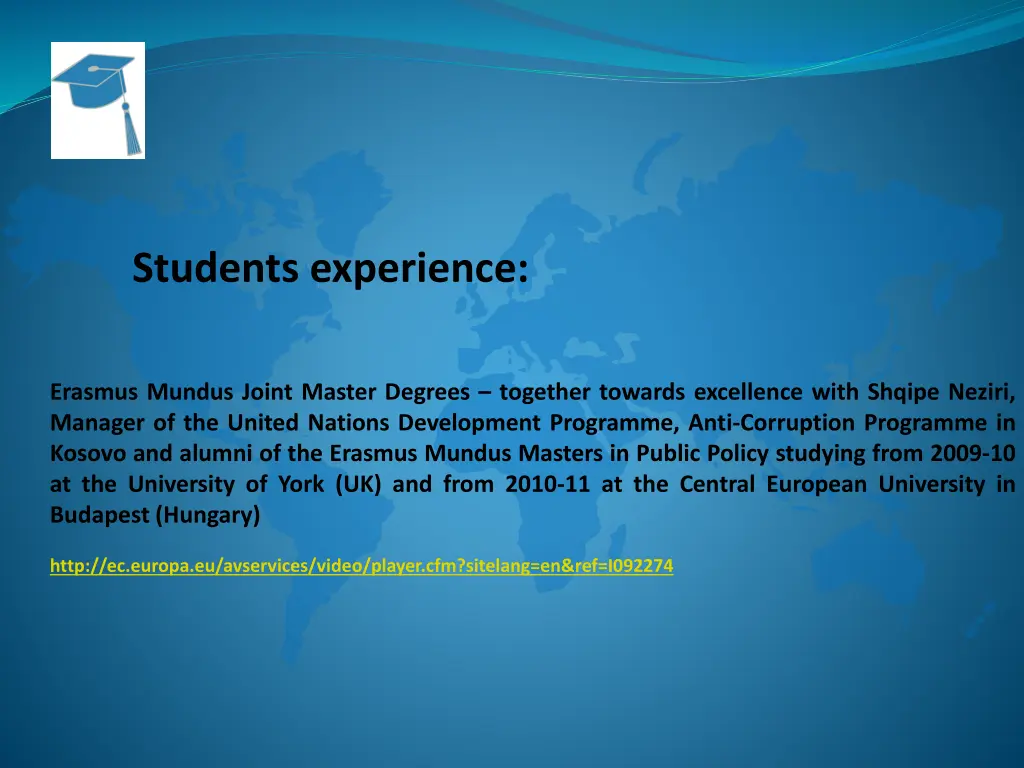 students experience