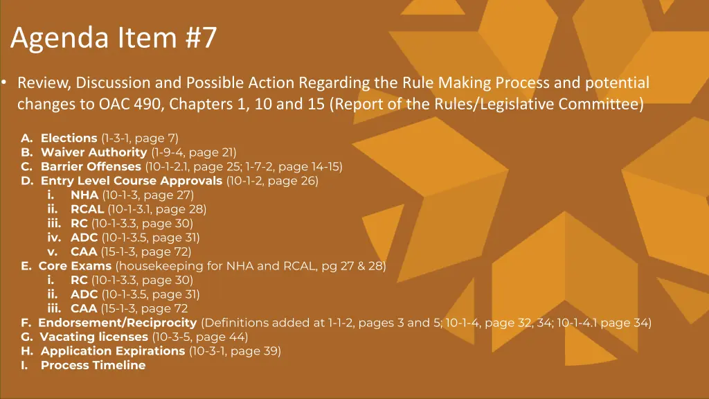 agenda item 7