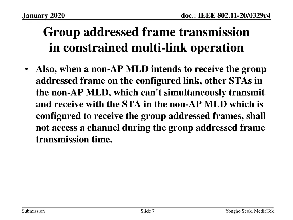 january 2020 group addressed frame transmission 3