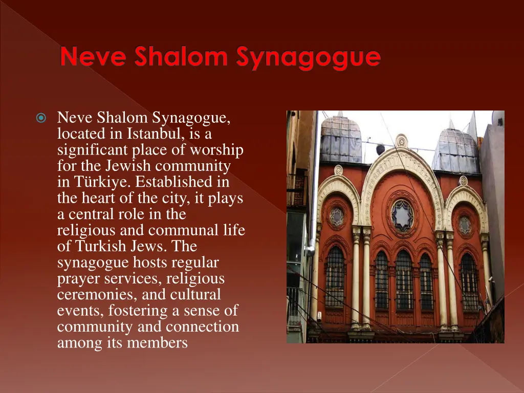 neve shalom synagogue