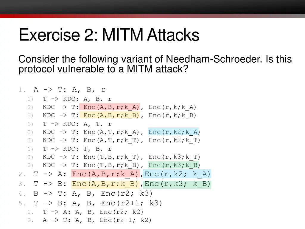 exercise 2 mitm attacks 1