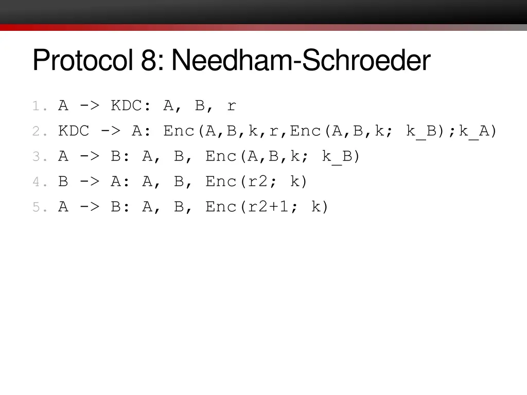 protocol 8 needham schroeder