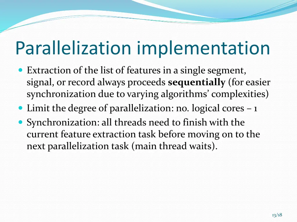 parallelization implementation 3