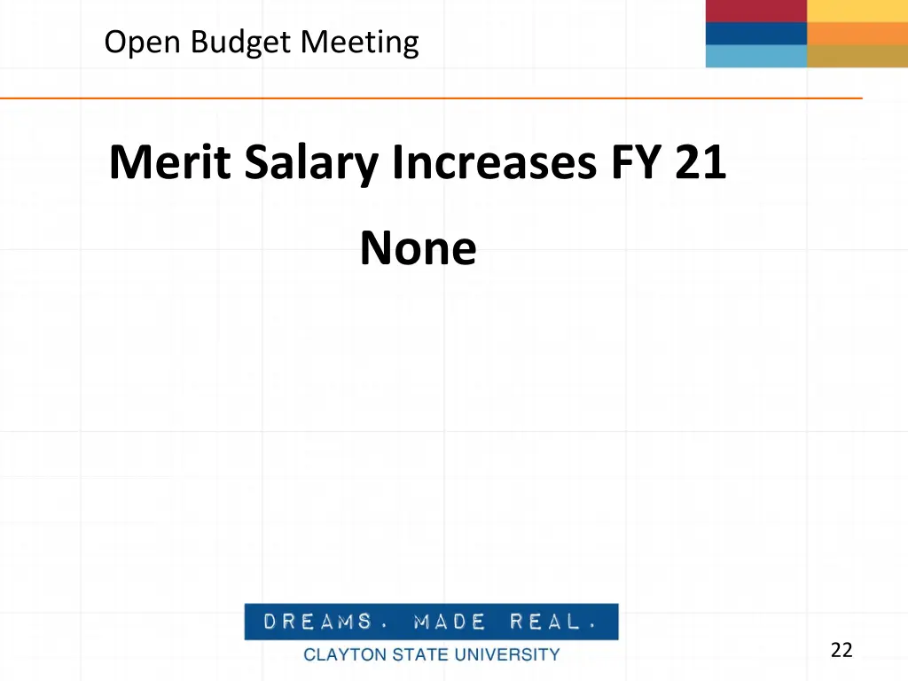 open budget meeting 15