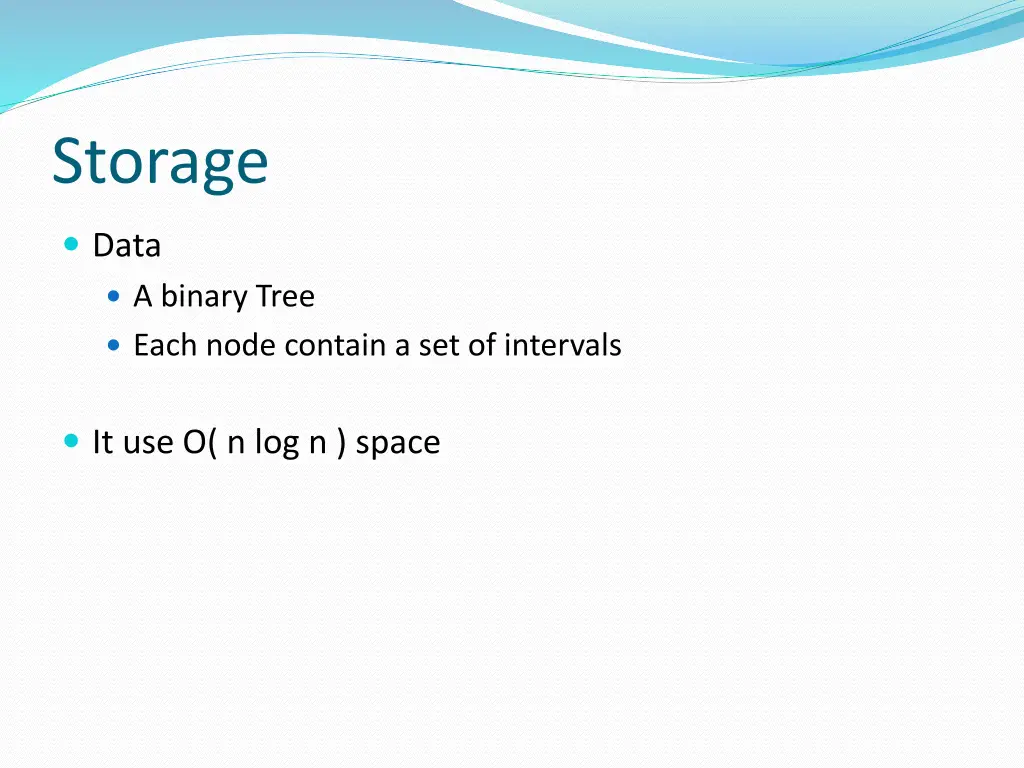 storage