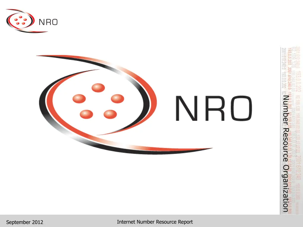internet number resource report