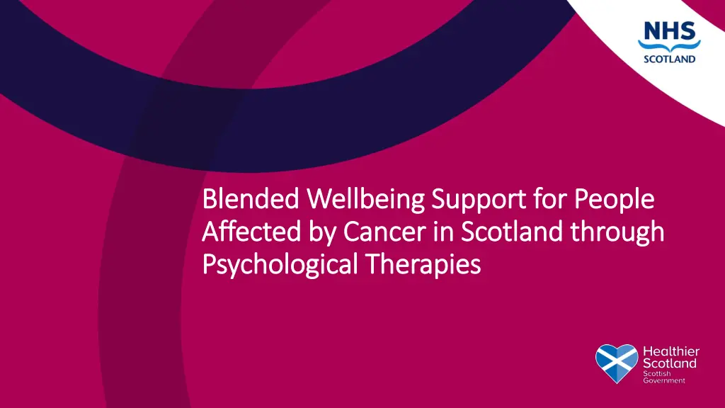 blended wellbeing support for people blended