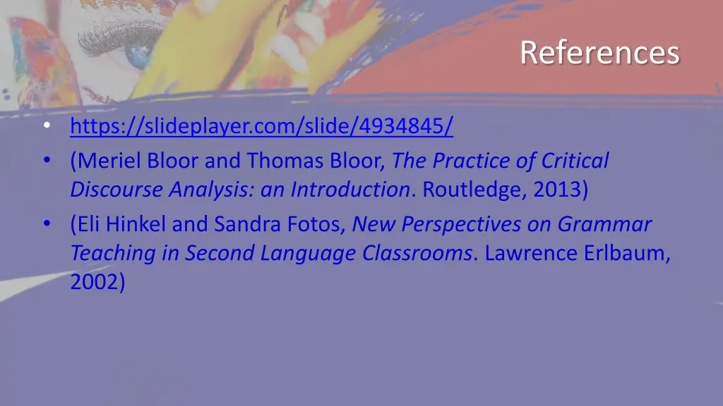 references 1