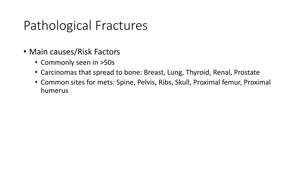 pathological fractures 2