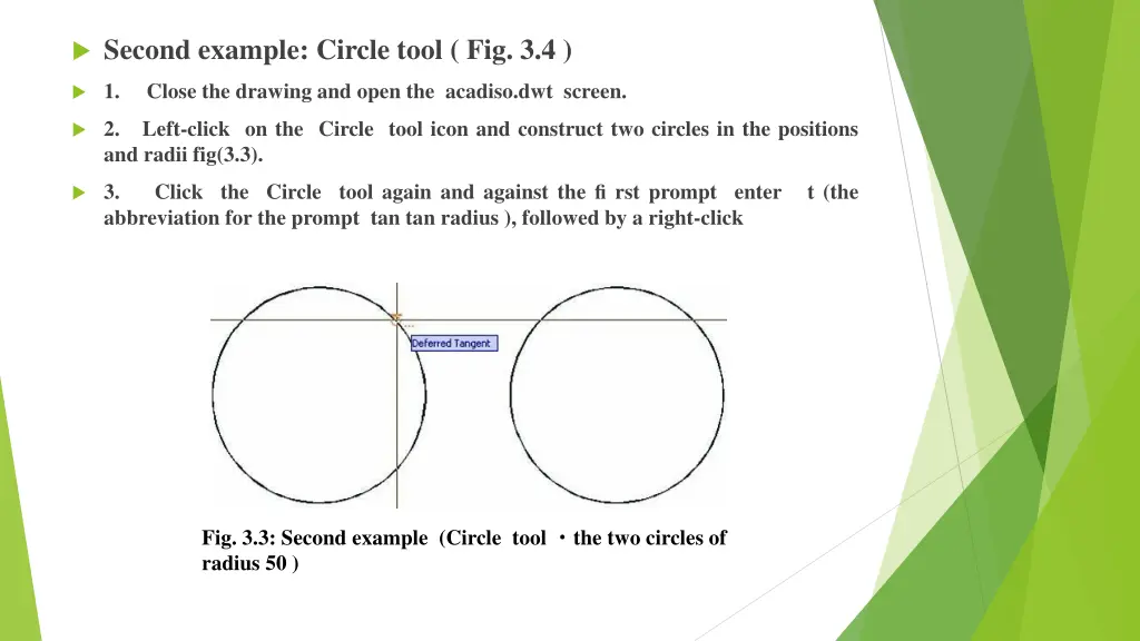 second example circle tool fig 3 4