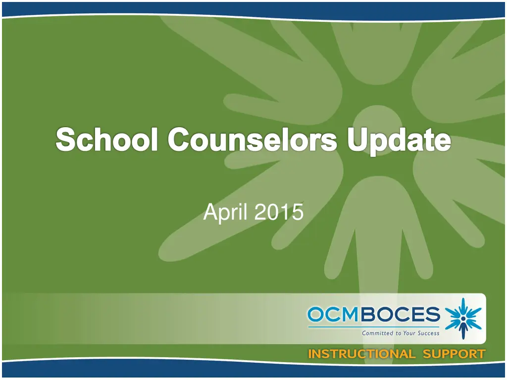 school counselors update