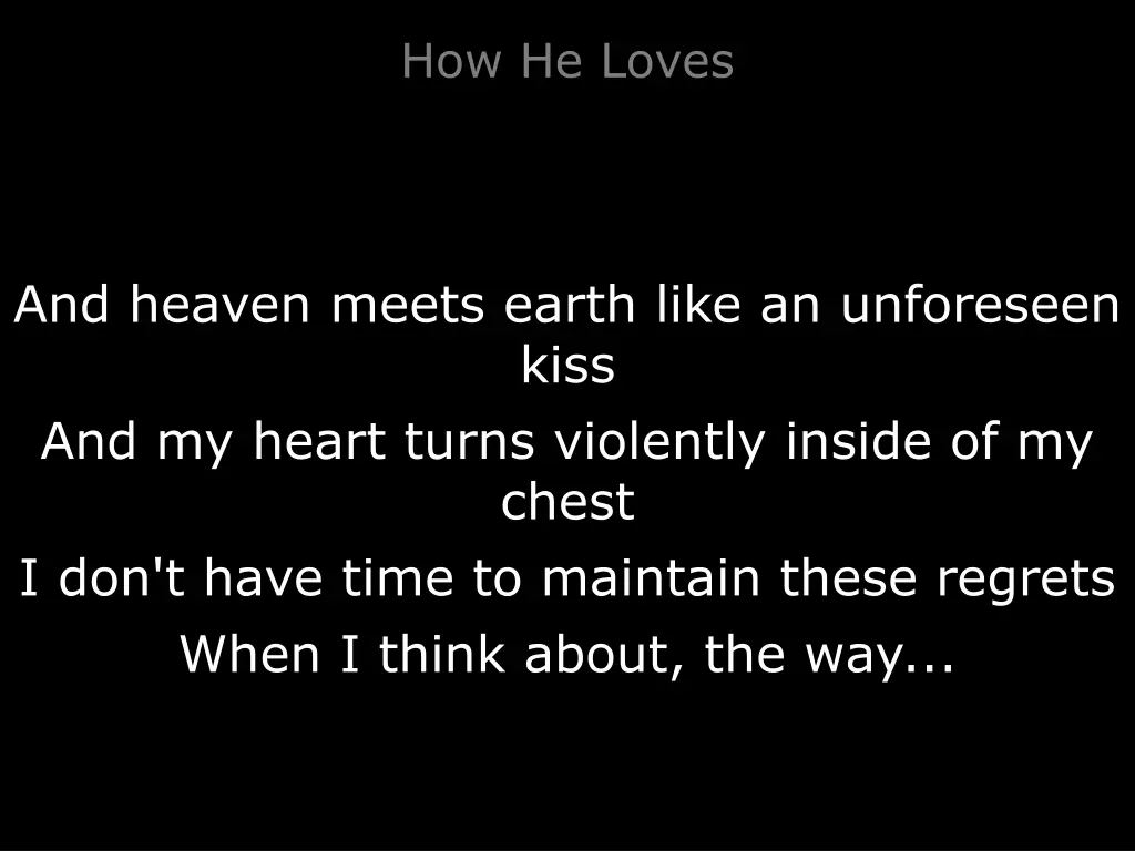 how he loves 5