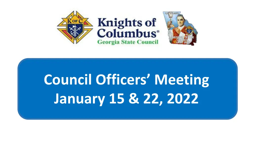 council officers meeting january 15 22 2022