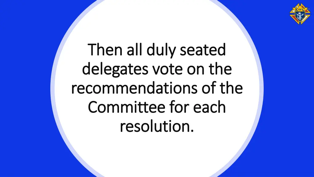 then all duly seated then all duly seated