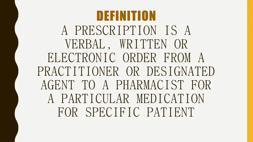 definition