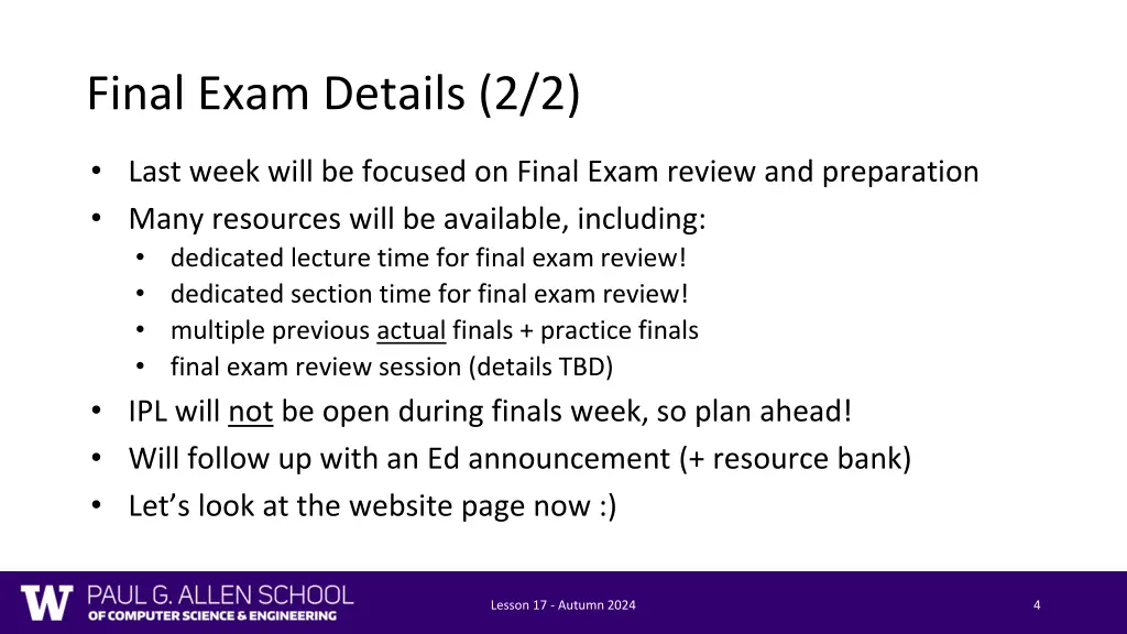 final exam details 2 2