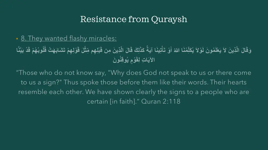 resistance from quraysh 12