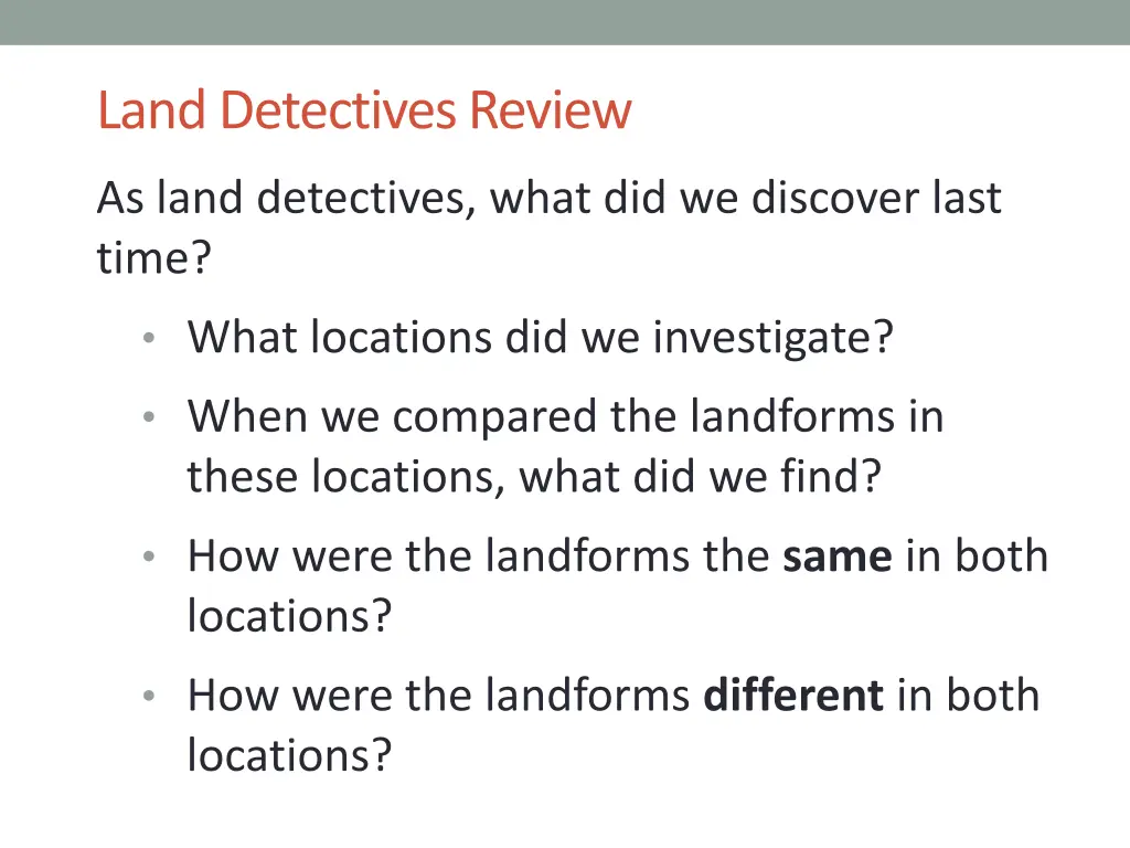 land detectives review