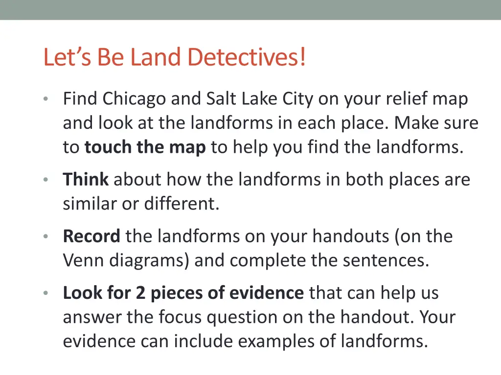 let s be land detectives