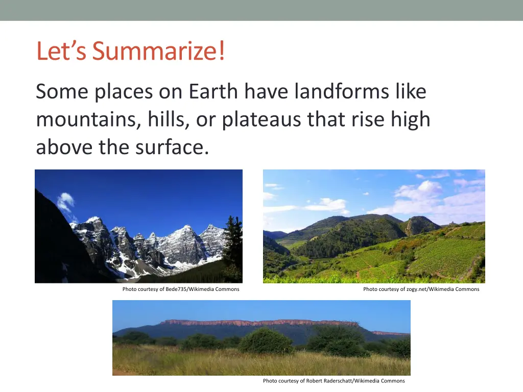 let s summarize 1