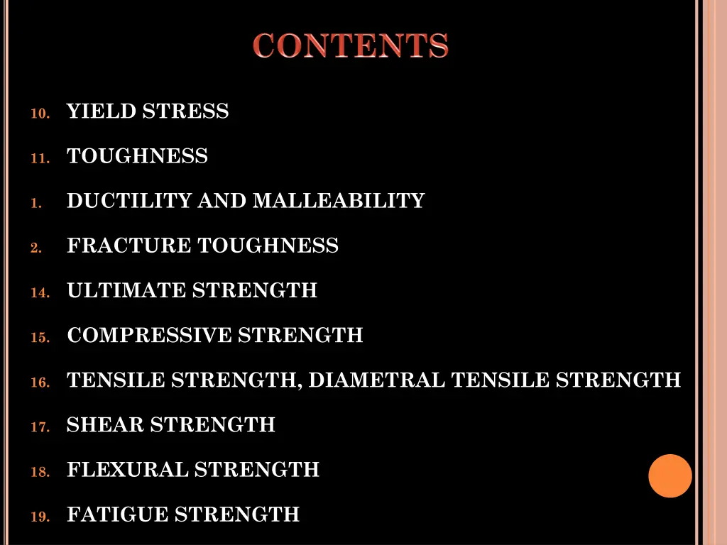 10 yield stress