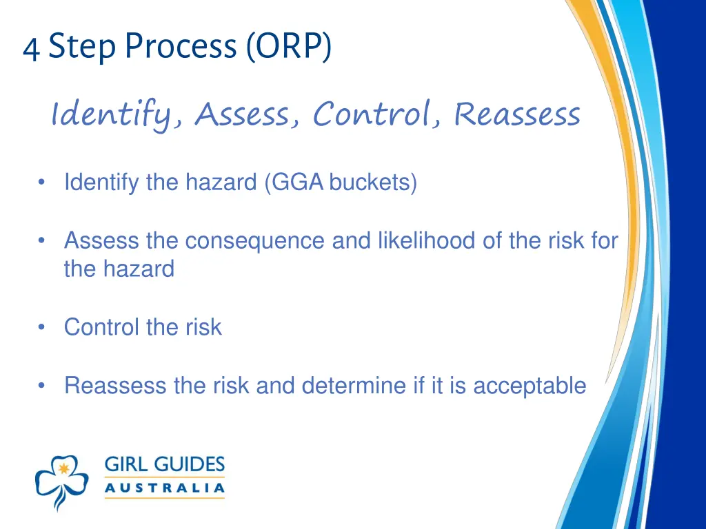 4 step process orp