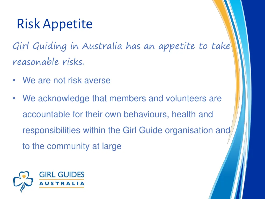 risk appetite