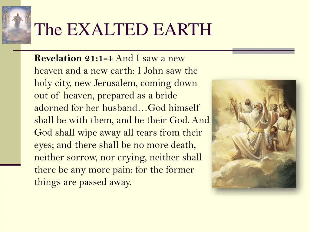 the exalted earth