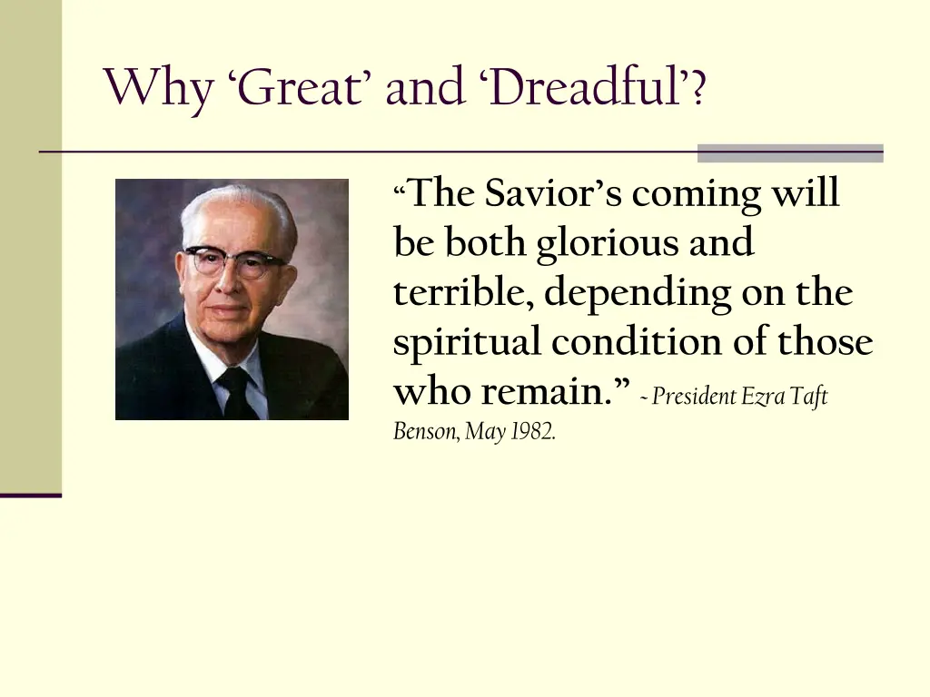 why great and dreadful