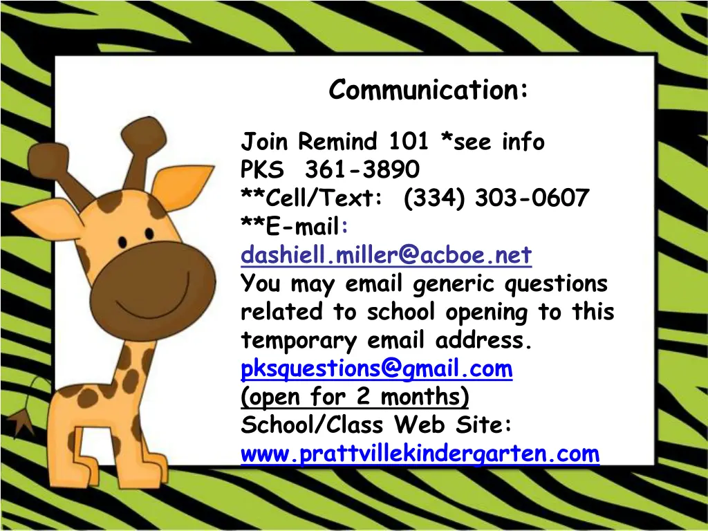 communication