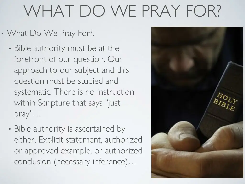 what do we pray for 4