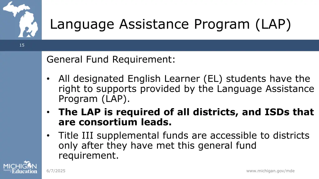 language assistance program lap
