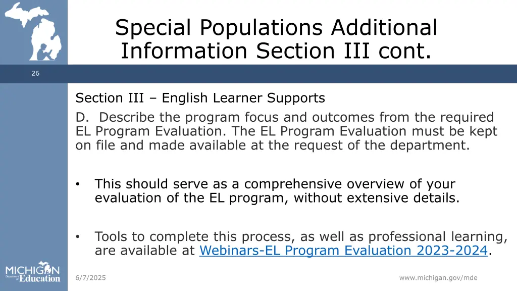 special populations additional information 4