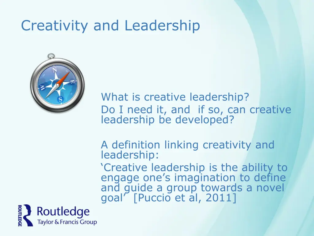 creativity and leadership 1