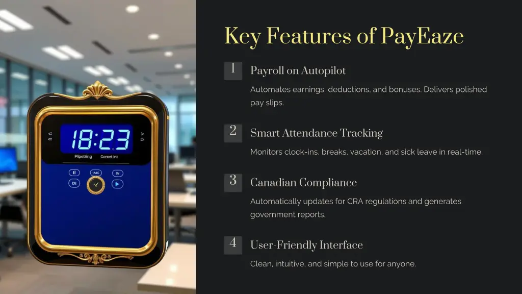 key features of payeaze