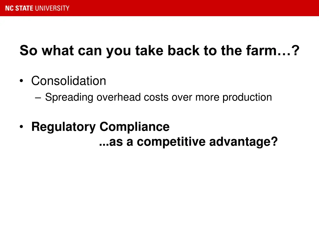 so what can you take back to the farm 1