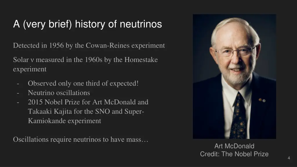 a very brief history of neutrinos 1