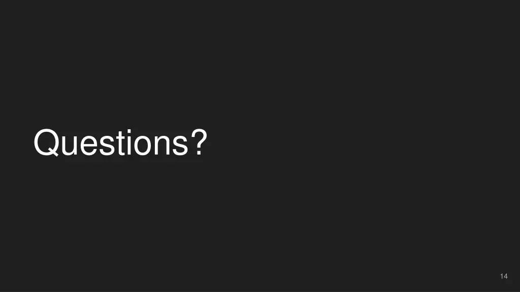 questions