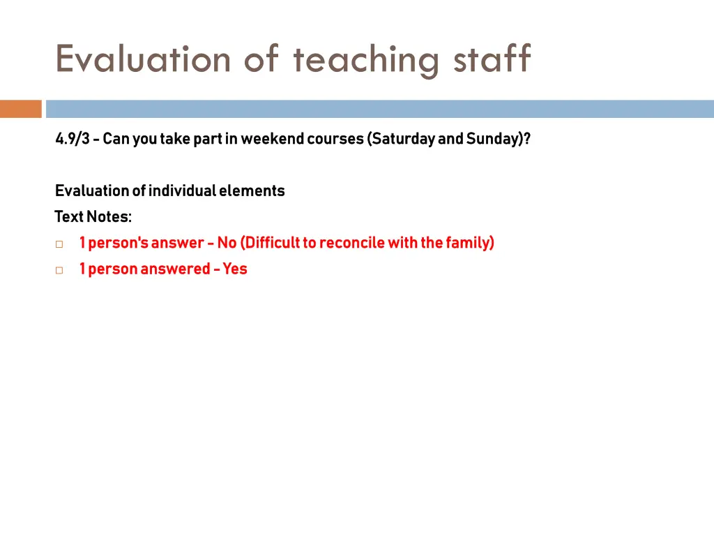 evaluation of teaching staff 10