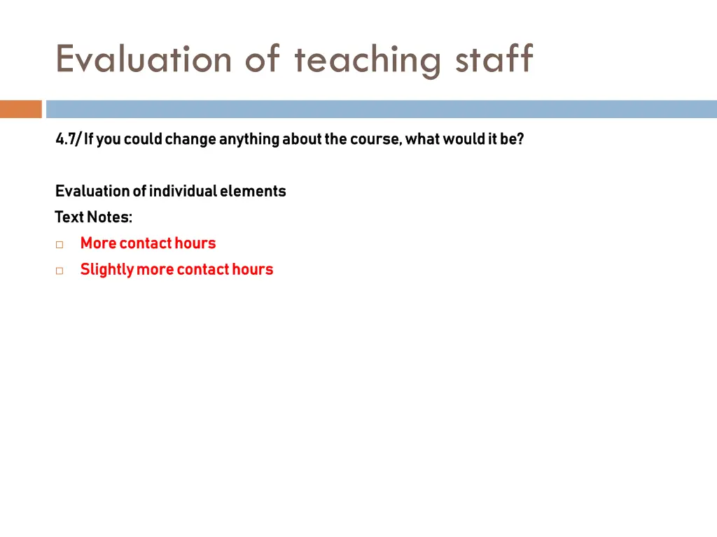 evaluation of teaching staff 6