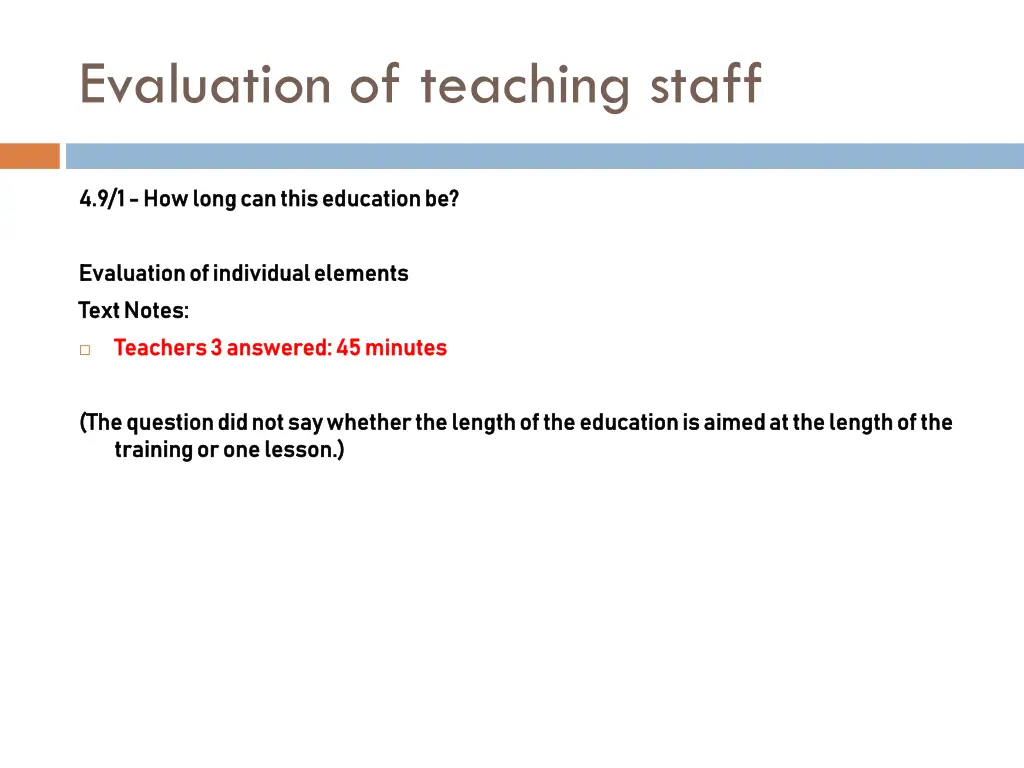 evaluation of teaching staff 8