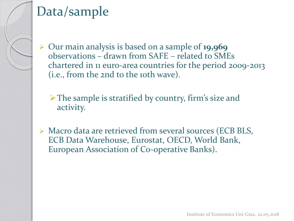 data sample