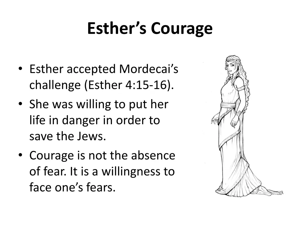 esther s courage