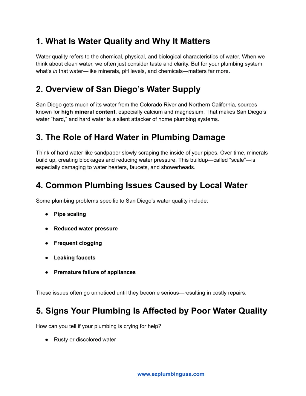 1 what is water quality and why it matters