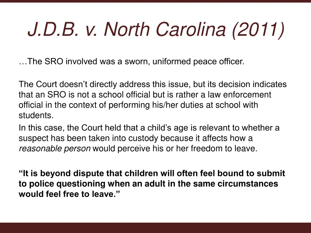 j d b v north carolina 2011 1