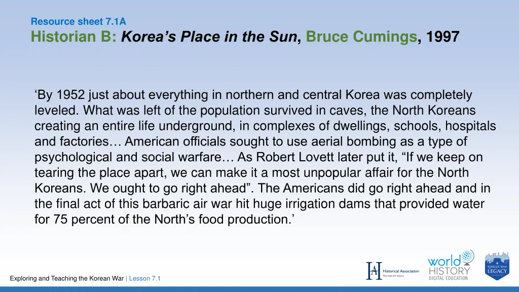 resource sheet 7 1a historian b korea s place