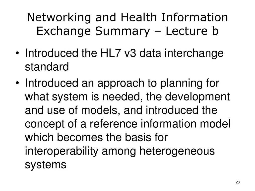 networking and health information exchange 1
